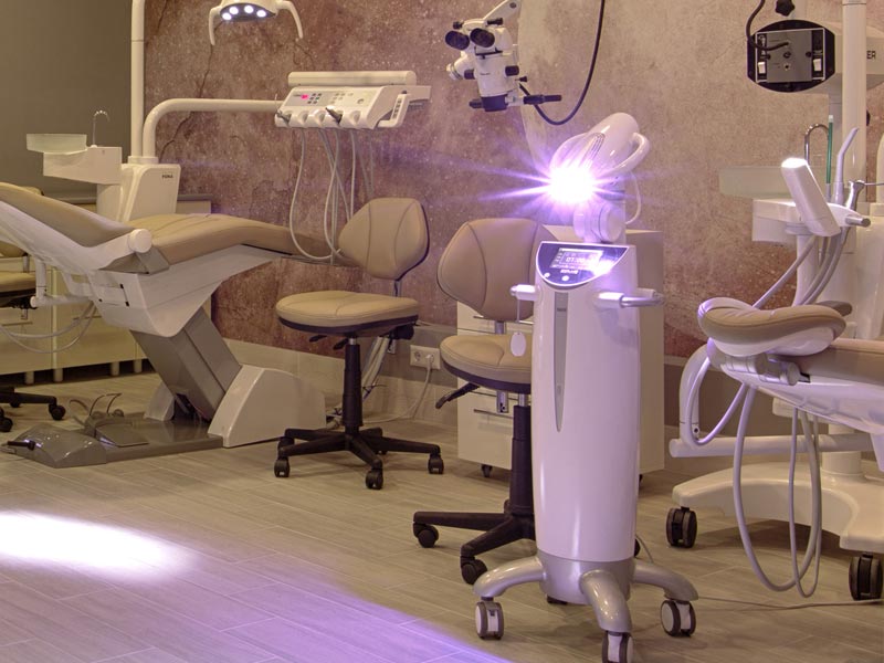 Безопасное лазерное отбеливание